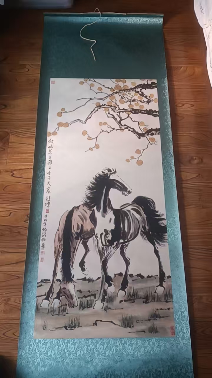 徐悲鸿《骏马图》-嘉城艺术交易平台