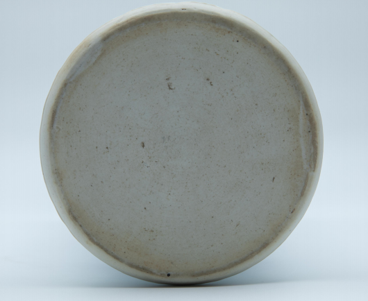 青花芭蕉婴戏纹花觚