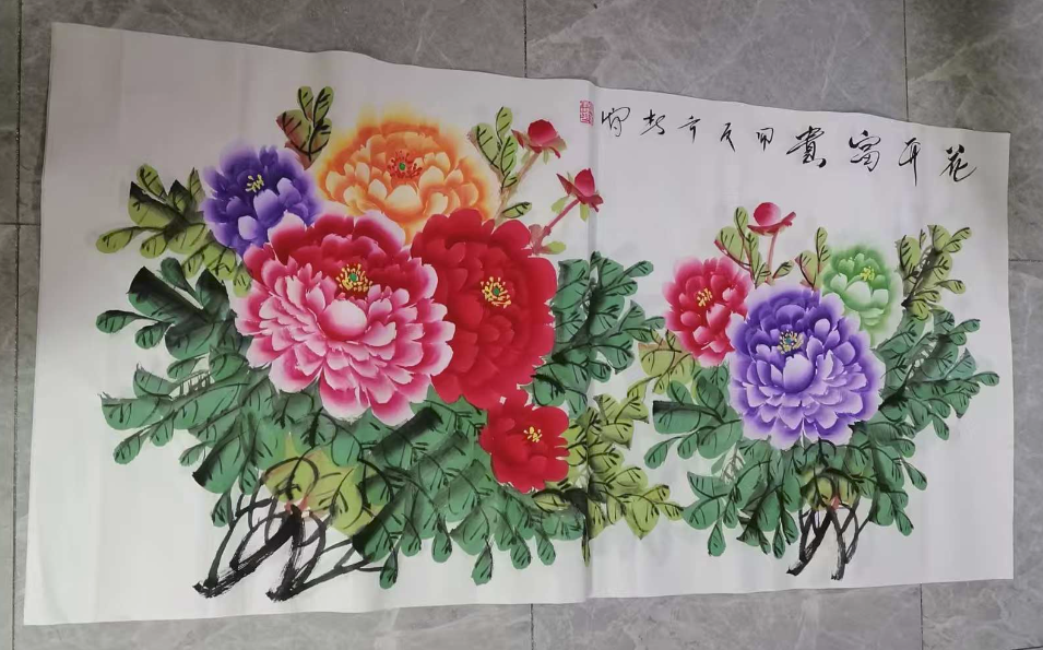 郭春雷《花开富贵》-嘉城艺术交易平台