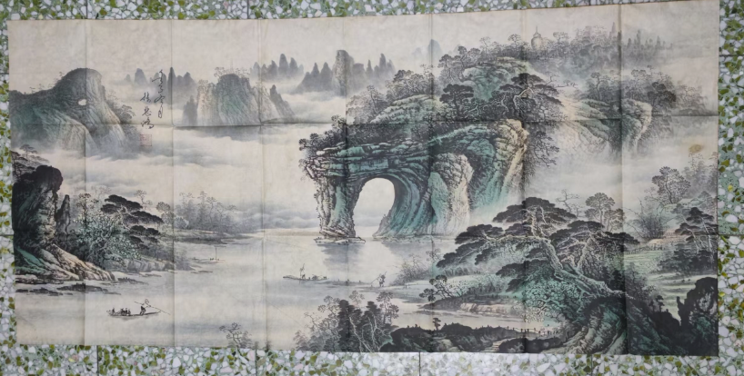 徐悲鸿《桂林山水》-嘉城艺术交易平台