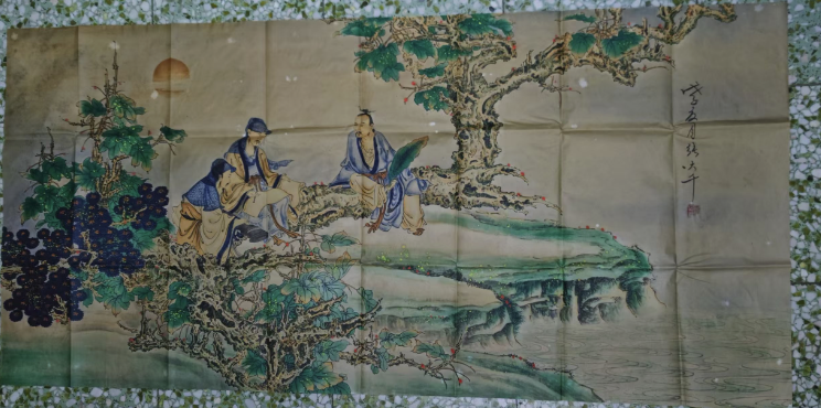 张大千《人物图》-嘉城艺术交易平台