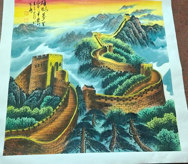 陈日新《雄风万里》-嘉城艺术交易平台