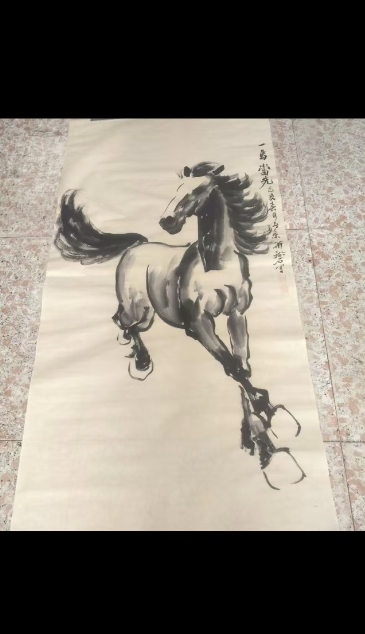 湖石（胡宏源）《一马当先》-嘉城艺术交易平台