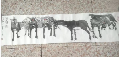 潘文博《群驴图》-嘉城艺术交易平台