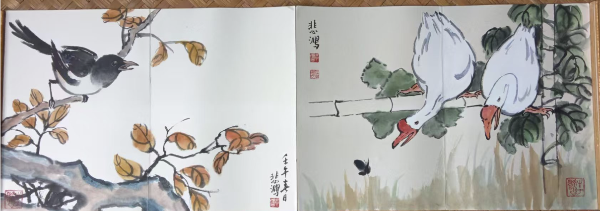 徐悲鸿《精品写生册页》