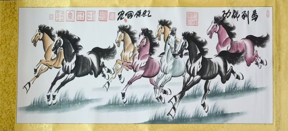 汪保国《马到成功》-嘉城艺术交易平台