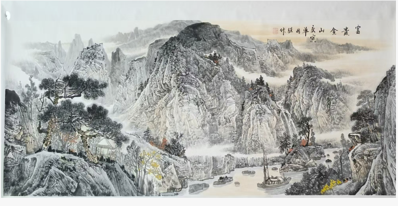 单国强《富贵金山》-嘉城艺术交易平台