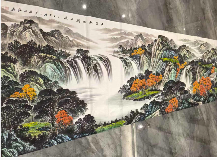 张大千《山水图》-嘉城艺术交易平台