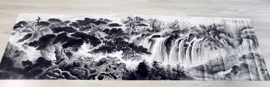 傅抱石《韶山雄姿》-嘉城艺术交易平台