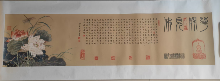 颜明轩《花开见佛》-嘉城艺术交易平台