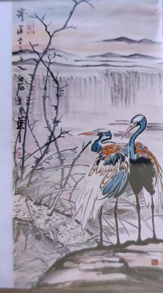 齐白石《花鸟图》-嘉城艺术交易平台