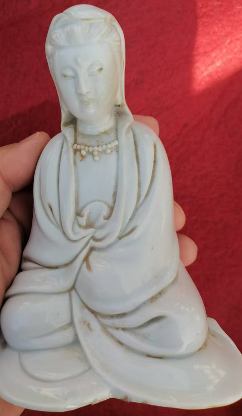 德化白瓷《观音造像》-嘉城艺术交易平台