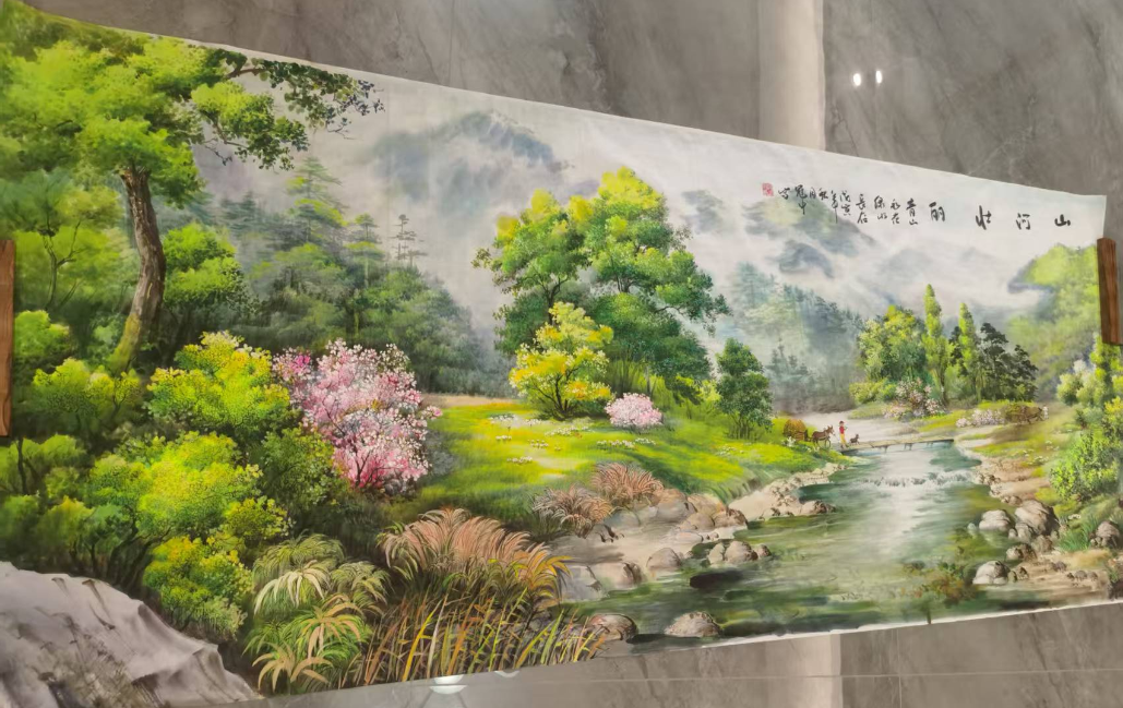 吴冠中《山河壮丽》-嘉城艺术交易平台