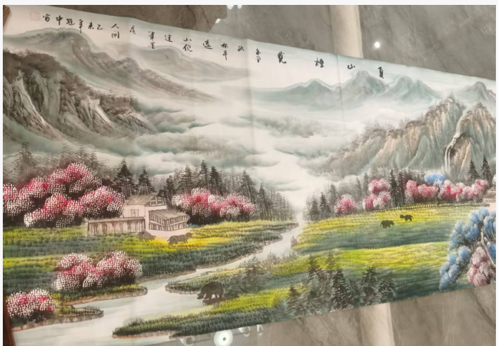 吴冠中《山水图》-嘉城艺术交易平台