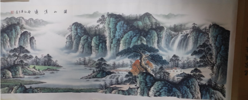 胡英子《溪山清远》-嘉城艺术交易平台