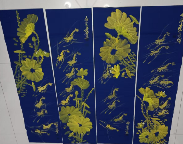 齐白石《荷香虾趣》十六条屏-嘉城艺术交易平台