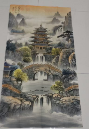 仇英《山水图》-嘉城艺术交易平台