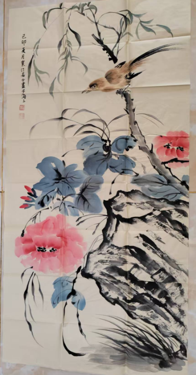 江寒汀《花鸟图》-嘉城艺术交易平台