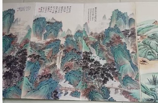 张大千《云翔秀峰册》