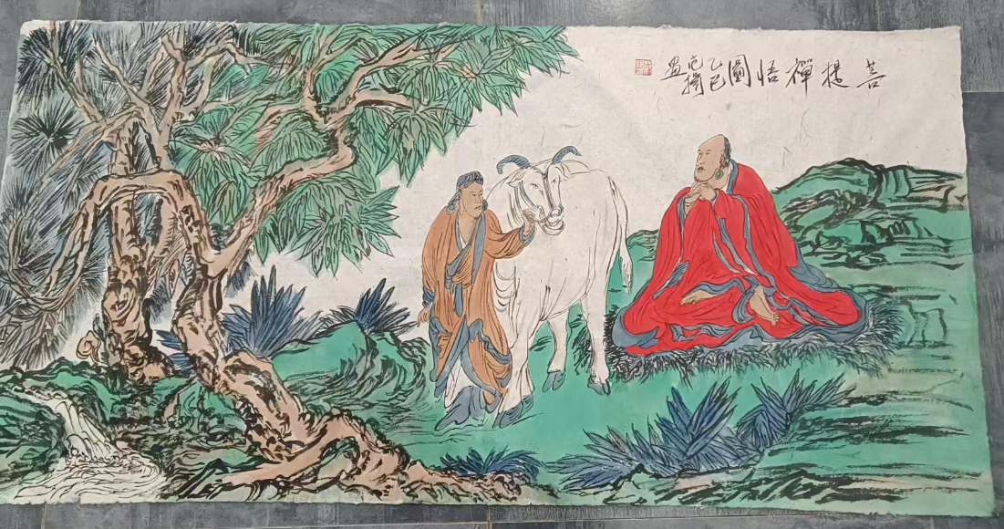 范扬《菩提禅悟图》-嘉城艺术交易平台