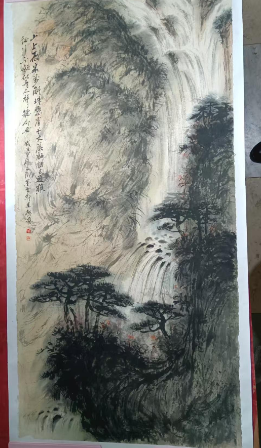 舒建和《山水图》-嘉城艺术交易平台