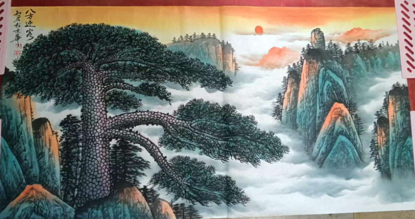 知君《八方迎客》-嘉城艺术交易平台