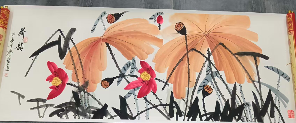 齐燕君《荷韵》-嘉城艺术交易平台