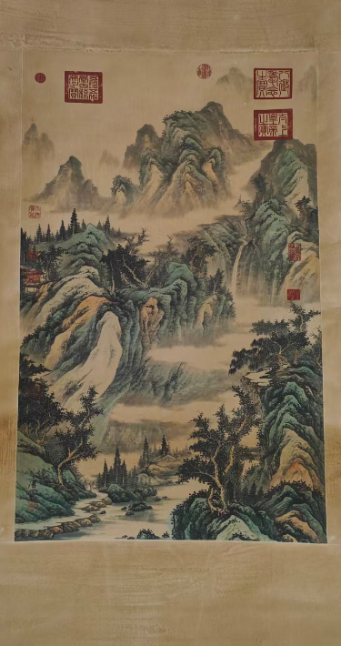 唐寅《松郁流泉》-嘉城艺术交易平台