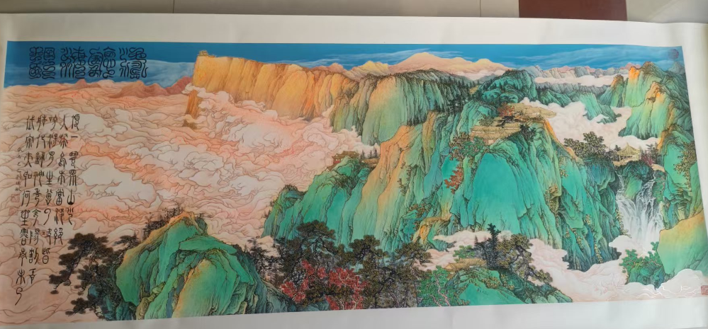 刘俊敏《观海听涛》-嘉城艺术交易平台