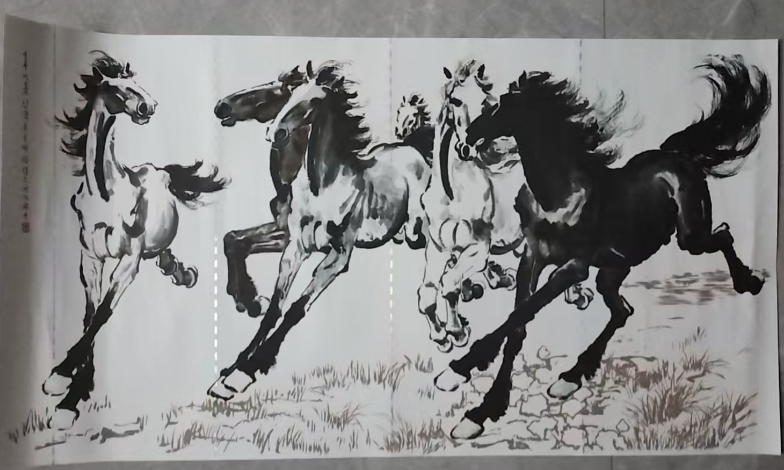 徐悲鸿《骏马图》-嘉城艺术交易平台