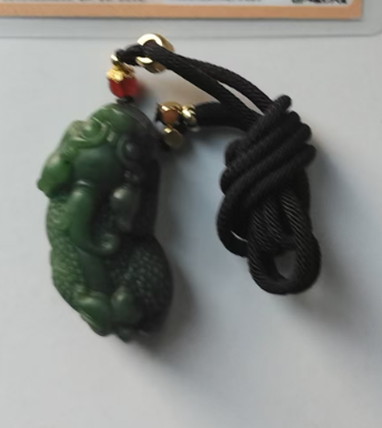 和田玉（碧玉）《貔貅》-嘉城艺术交易平台