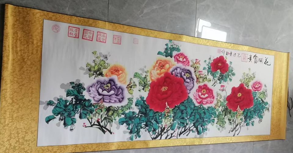 刘贵显《花开富贵》-嘉城艺术交易平台