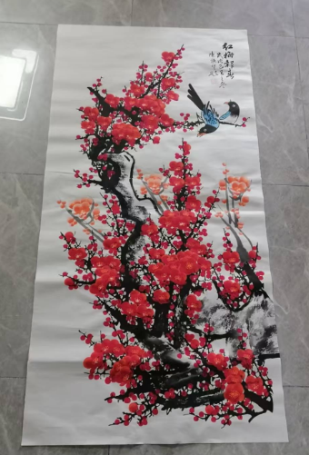 陈广生《红梅报春》-嘉城艺术交易平台