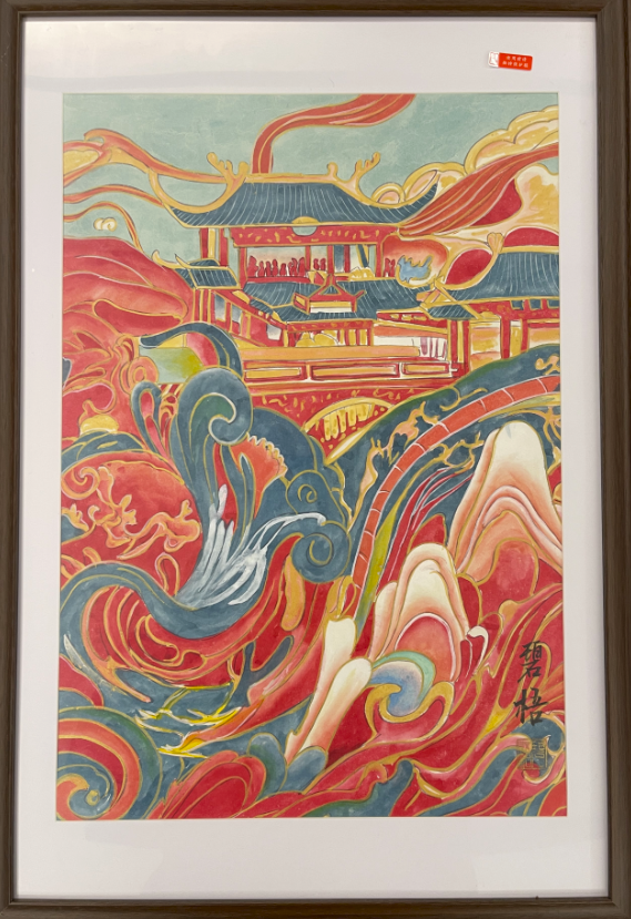 王碧梧《琼楼仙阙》-嘉城艺术交易平台