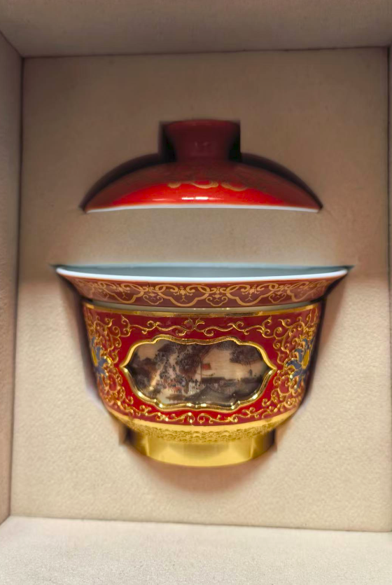 转杯《清明上河图》*2-嘉城艺术交易平台