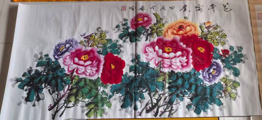 郭春雷《花开富贵》-嘉城艺术交易平台