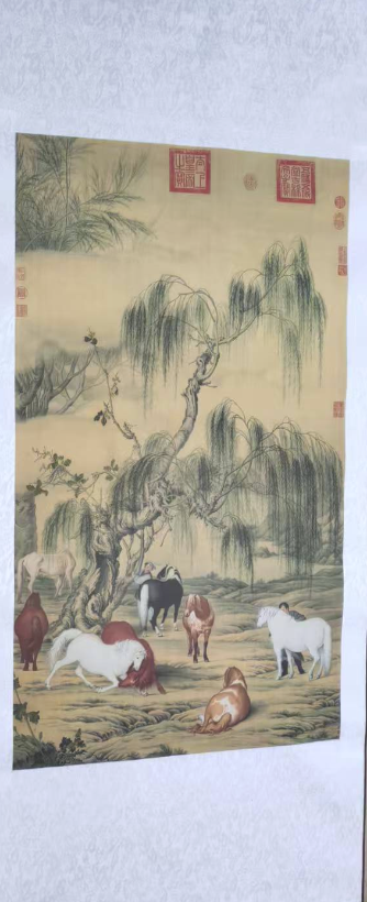 郎世宁《骏马图》-嘉城艺术交易平台