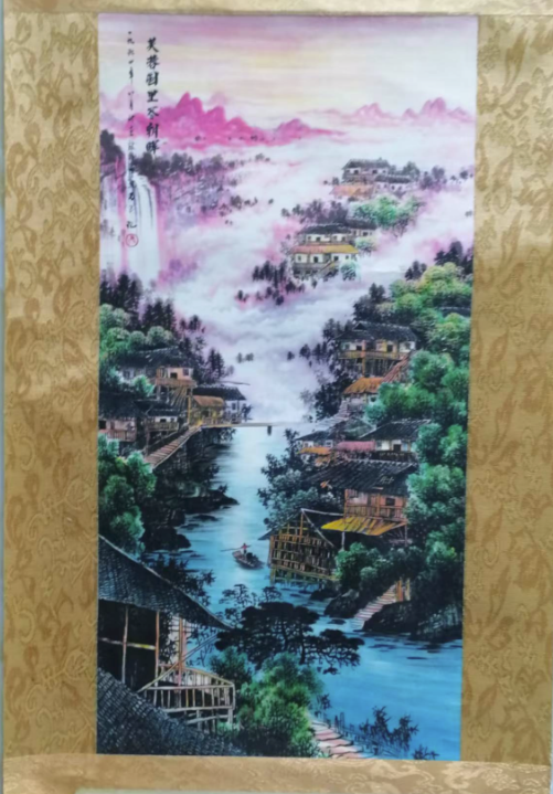 傅抱石《芙蓉国里尽朝晖》-嘉城艺术交易平台