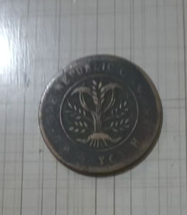 湖南省造双旗铜币