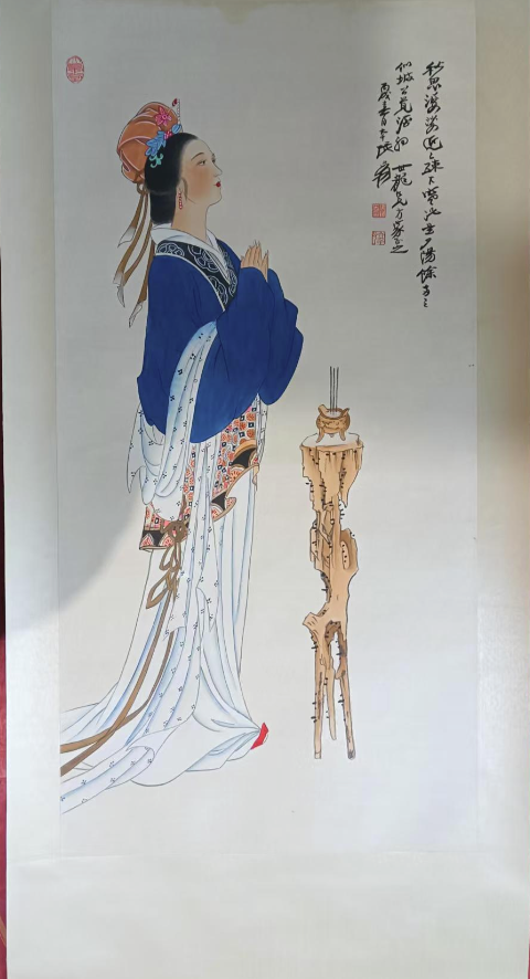 张大千《人物图》-嘉城艺术交易平台