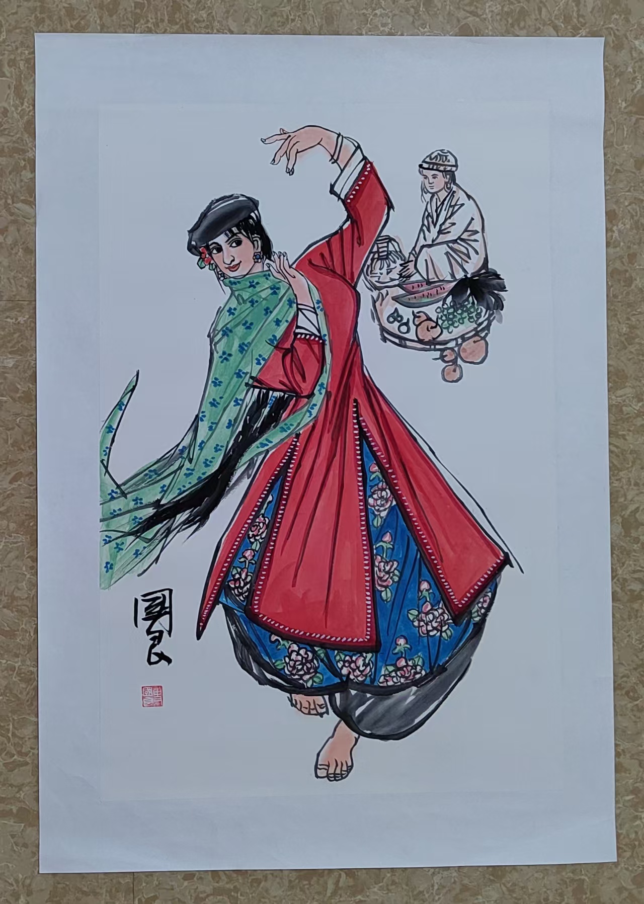 史国良《人物图》-嘉城艺术交易平台