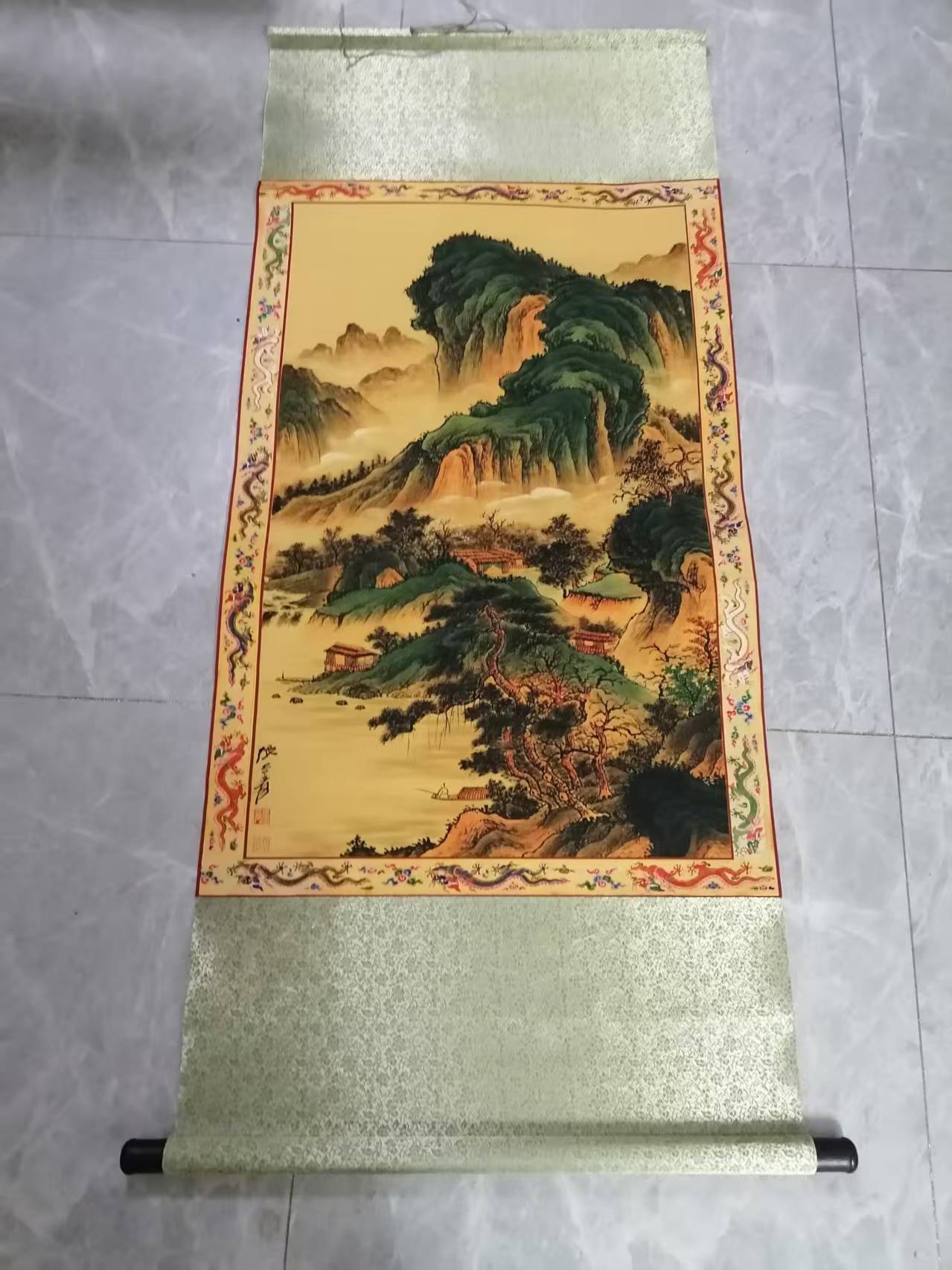 张大千《山水图》-嘉城艺术交易平台