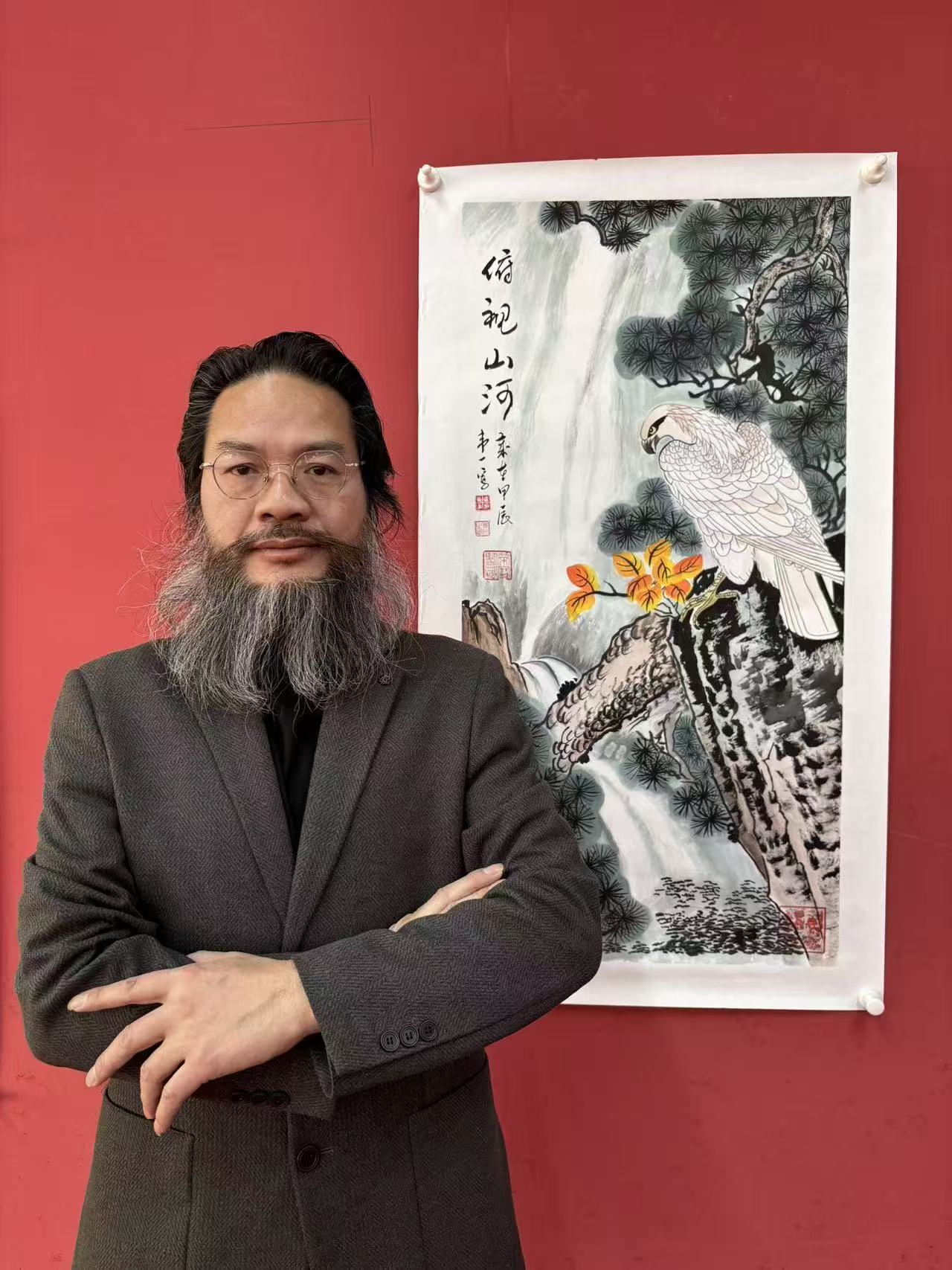 韦加斯（韦一）《府视山河》-嘉城艺术交易平台