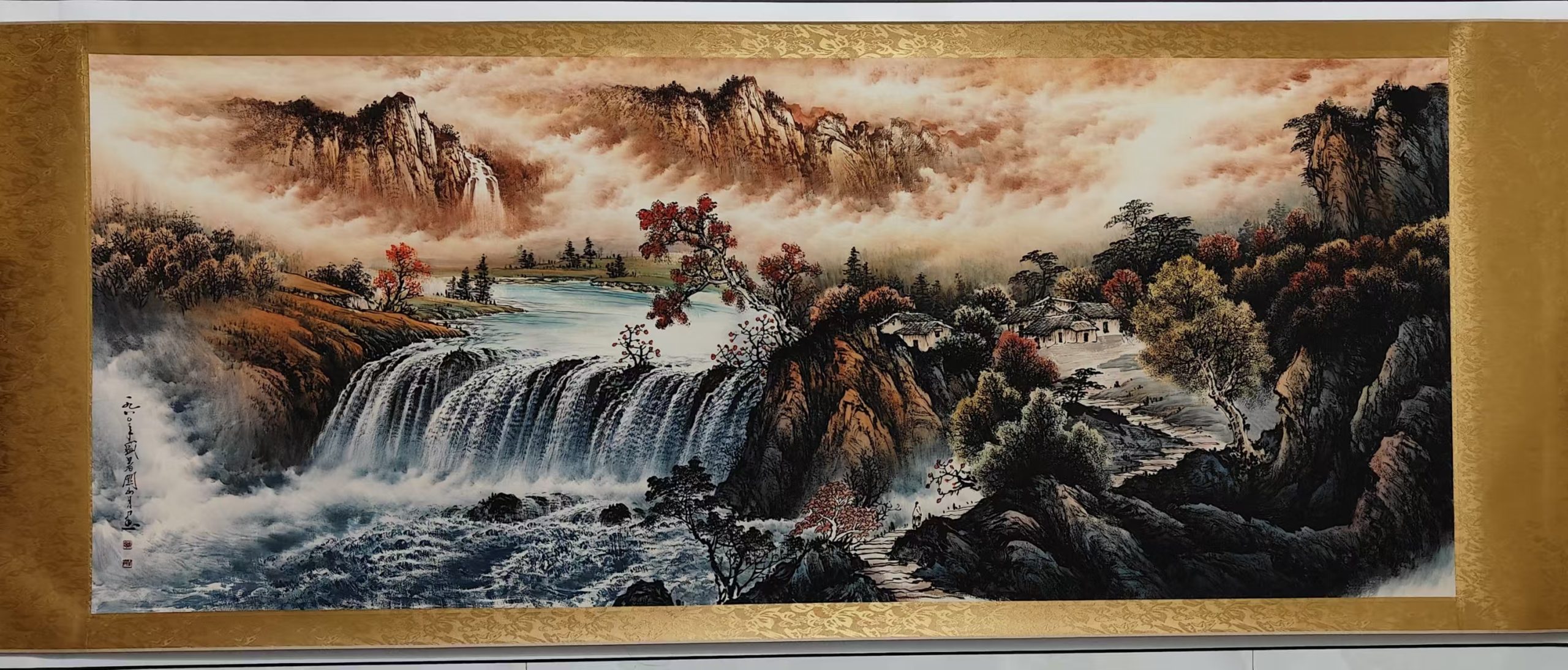 关山月《山水图》-嘉城艺术交易平台