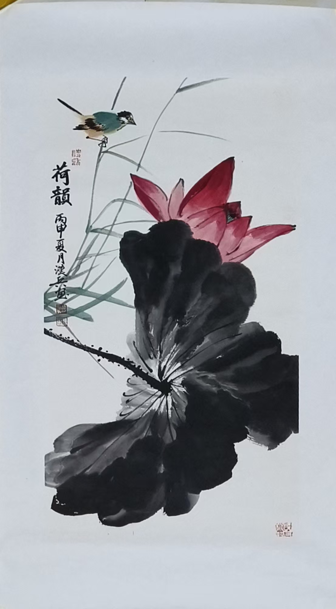 曾汉兵《荷韵》-嘉城艺术交易平台