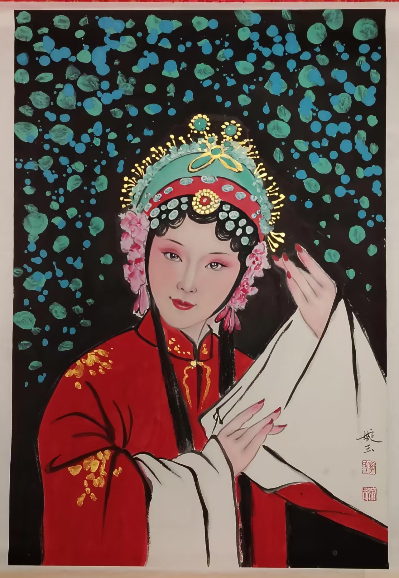 宁婉玉《戏曲人物象》-嘉城艺术交易平台