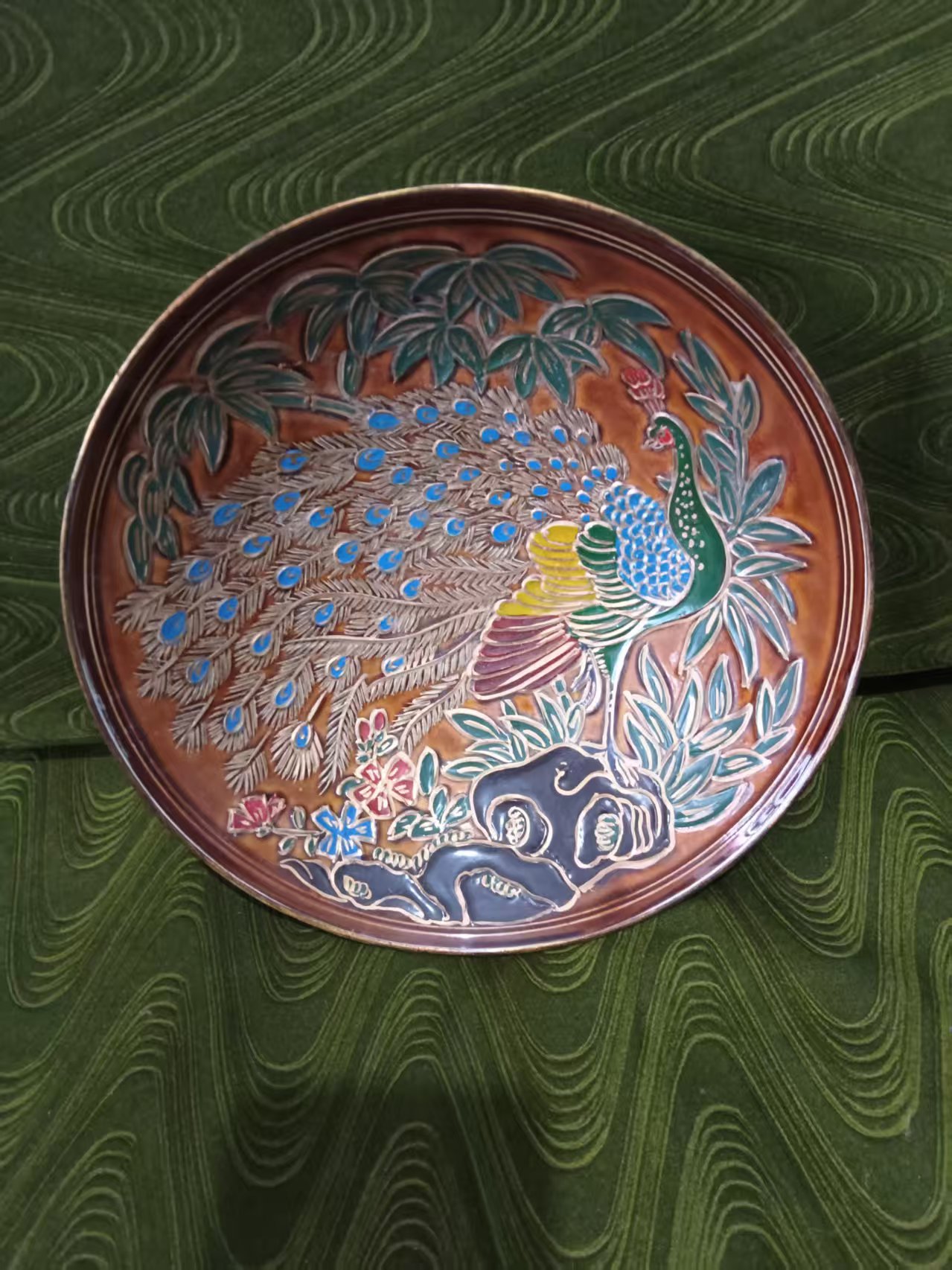 定窑《刻花展盘》-嘉城艺术交易平台