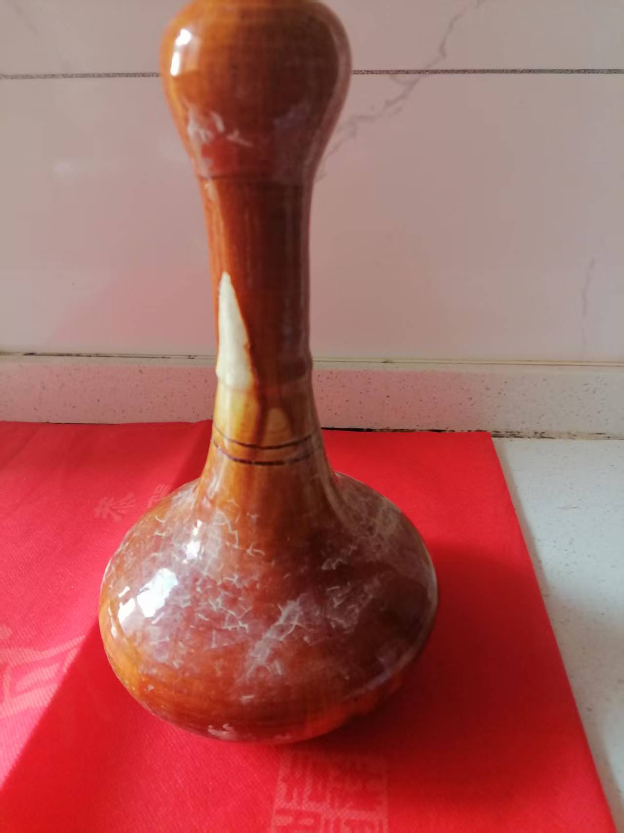 三彩《蒜头瓶》-嘉城艺术交易平台