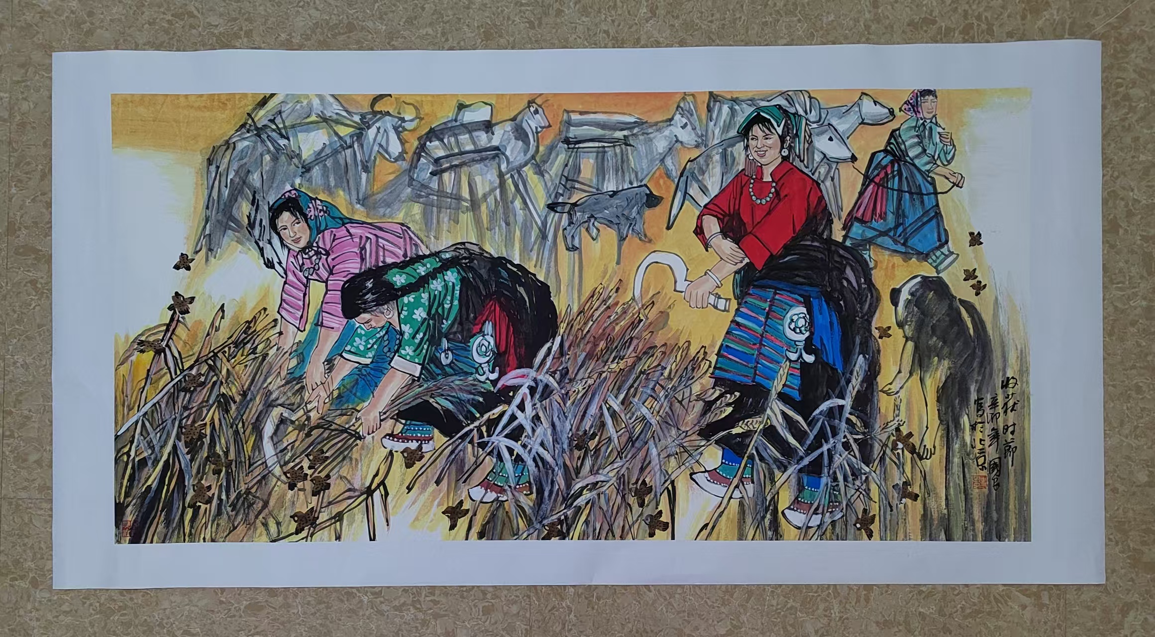 史国良《收获时节》-嘉城艺术交易平台