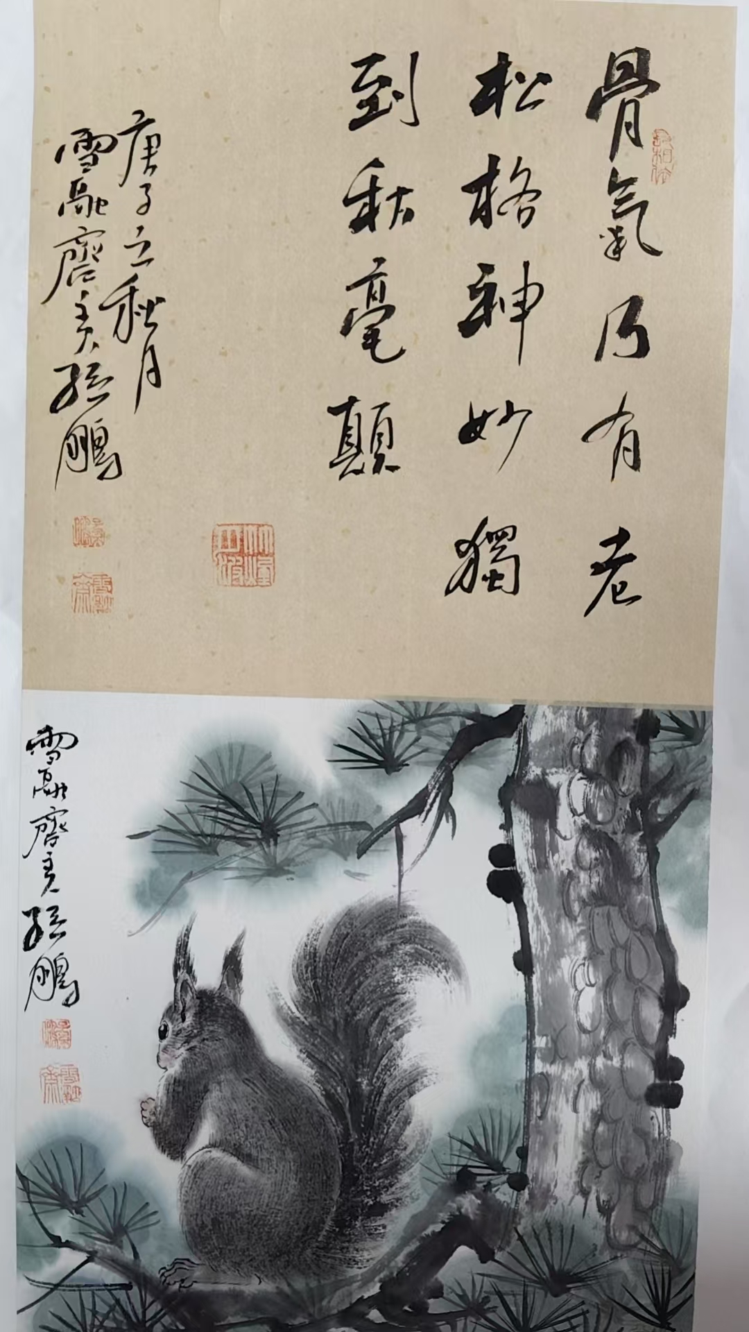 孙鹏《松鼠》-嘉城艺术交易平台